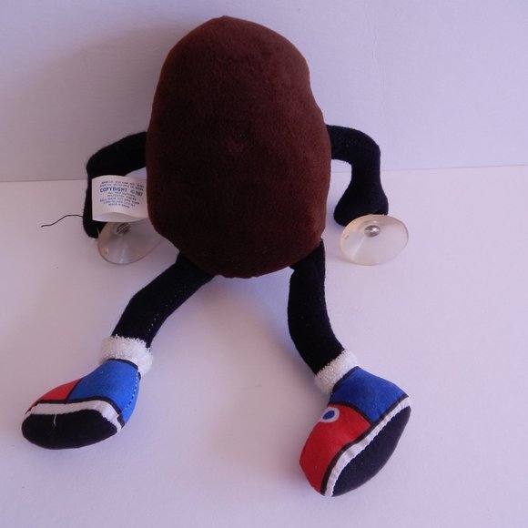 Vintage Well Made Toy California Raisins Plush 7" - Picture 4 of 6